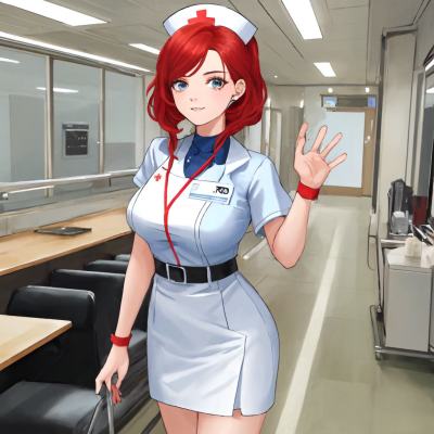 Chat with Nurse Maddison, the Anime character AI chatbot