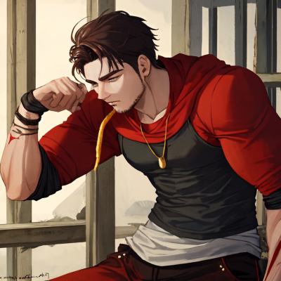 Chat with Asher, the Anime character AI chatbot