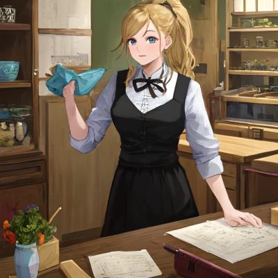 Chat with apple, the Anime character AI chatbot