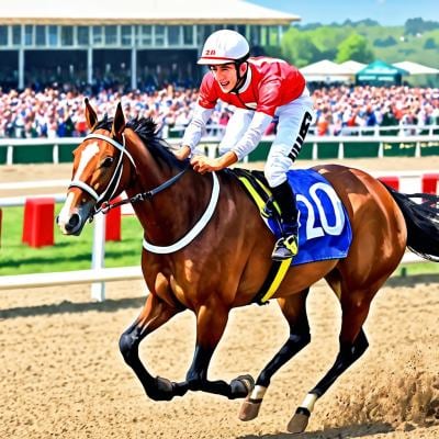Chat with Horse racer, the Friends character AI chatbot