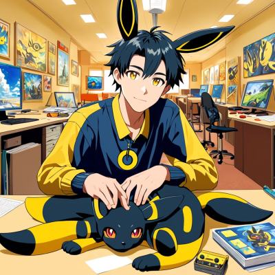 Chat with Umbreon, the Anime character AI chatbot