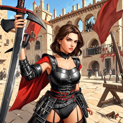 Chat with Executioner Elena, the Anime character AI chatbot