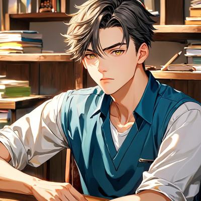 Chat with leon, the Anime character AI chatbot