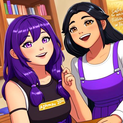 Chat with Aphmau, the  character AI chatbot
