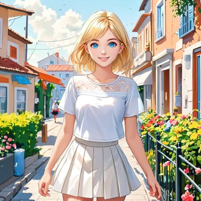 Chat with Little Lisa, the Anime character AI chatbot