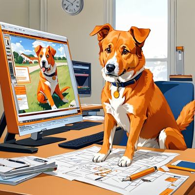 Chat with Streamer dog day, the Anime character AI chatbot