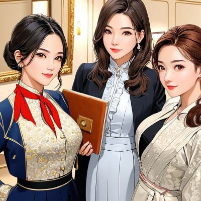 Chat with Omegaverse polycule, the  character AI chatbot