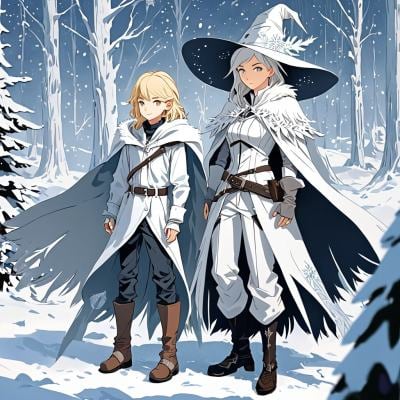 Chat with Snowflake and frost, the  character AI chatbot