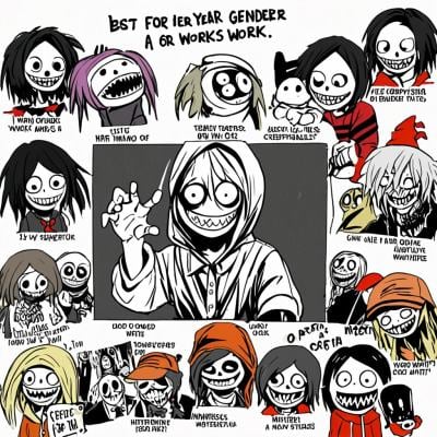 Chat with Creepypasta watch you:), the Game Characters character AI chatbot