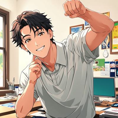 Chat with Alex, the Anime character AI chatbot