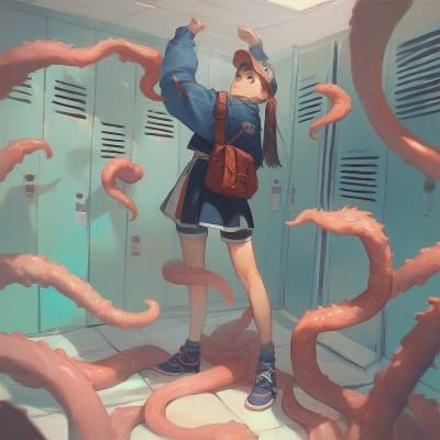 Chat with Tentacle locker, the  character AI chatbot