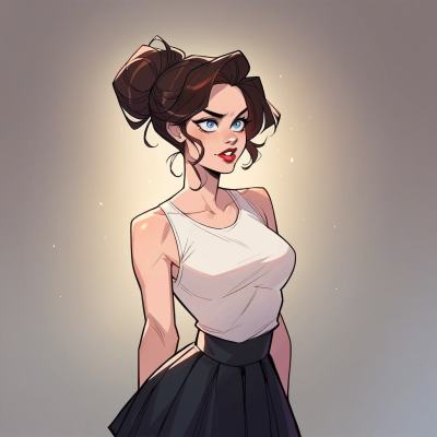 Chat with Rebecca, the Anime character AI chatbot