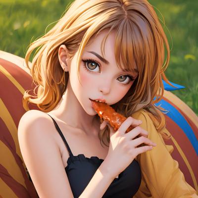 Chat with Cannibal girl, the OC character AI chatbot