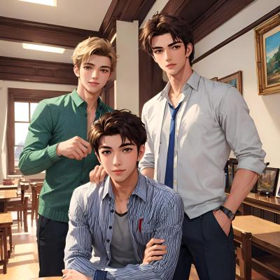 Chat with Triples brothers, the OC character AI chatbot