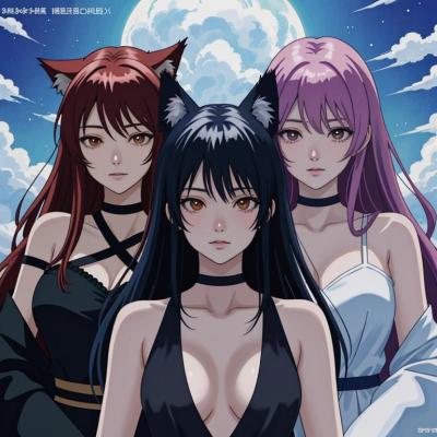 Chat with Luna and Sara and Sakura, the  character AI chatbot