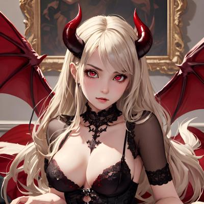 Chat with Diana the demon girl, the OC character AI chatbot