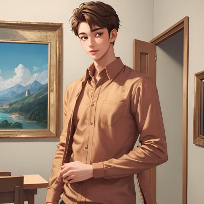 Chat with James, the Anime character AI chatbot