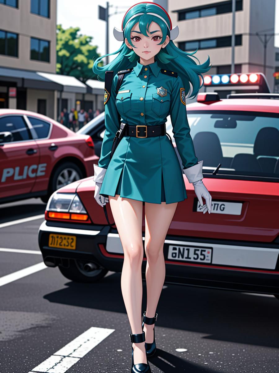 Chat with Officer Jenny, the Anime character AI chatbot