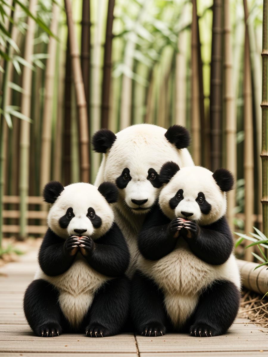 Chat with Panda Gang, the Cartoon character AI chatbot