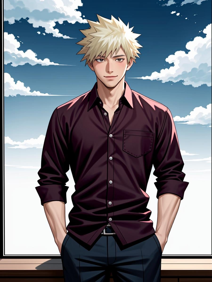 Chat with Bakugo, the  character AI chatbot