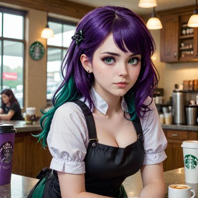 Chat with Liya, the Goth character AI chatbot