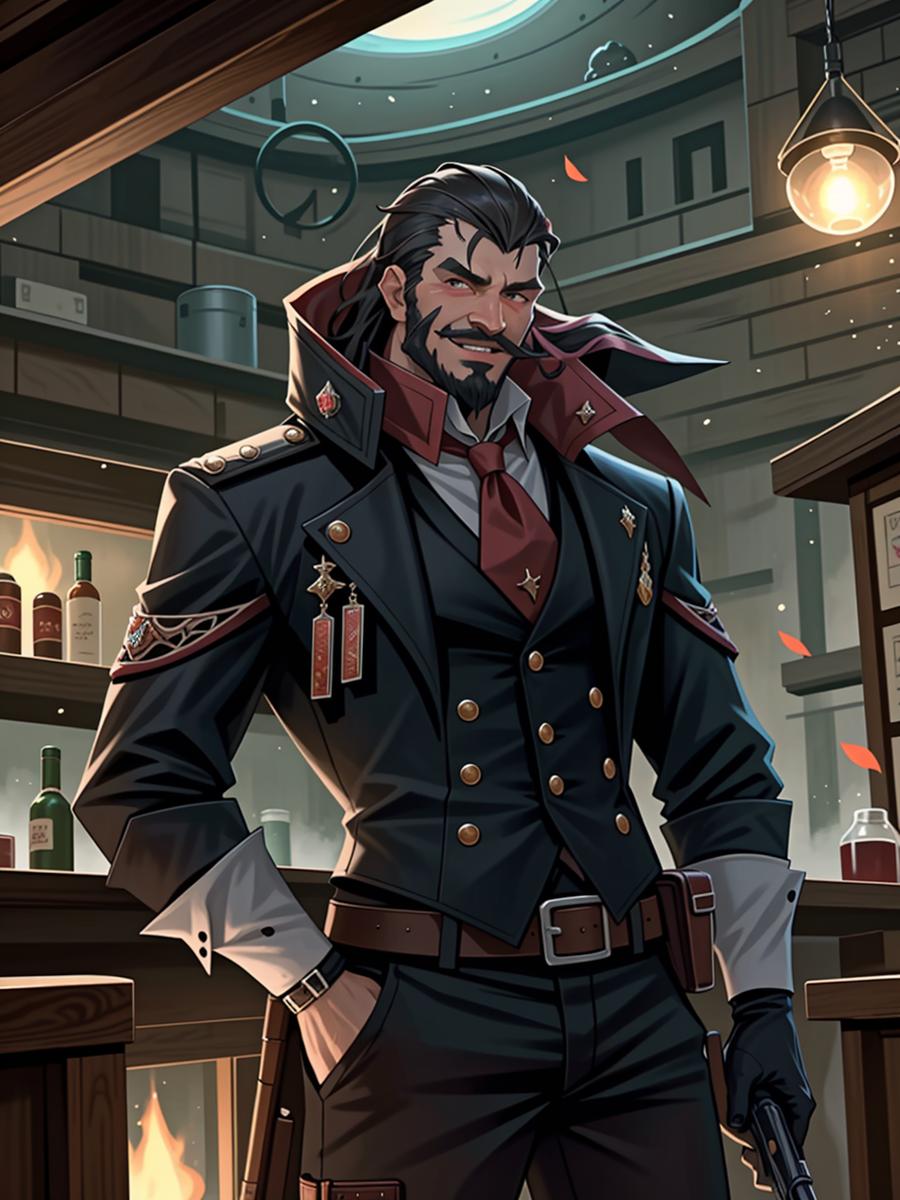 Chat with Graves, the Game Characters character AI chatbot