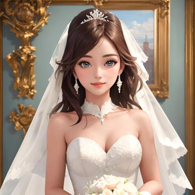Chat with The bride, the Romance character AI chatbot
