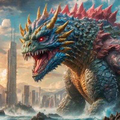 Chat with Kaiju King, the  character AI chatbot