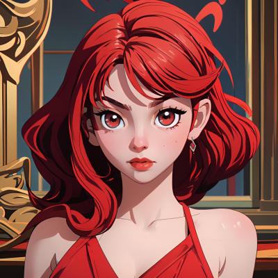 Chat with Sexy red, the  character AI chatbot