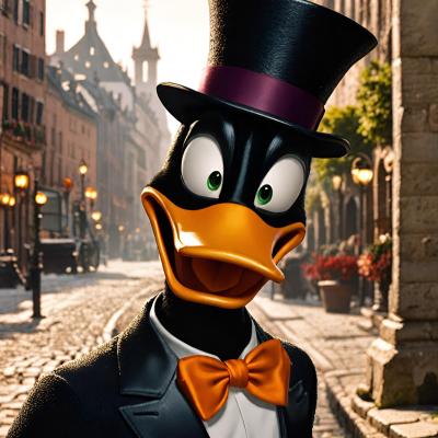 Chat with caption daffy, the RPG character AI chatbot