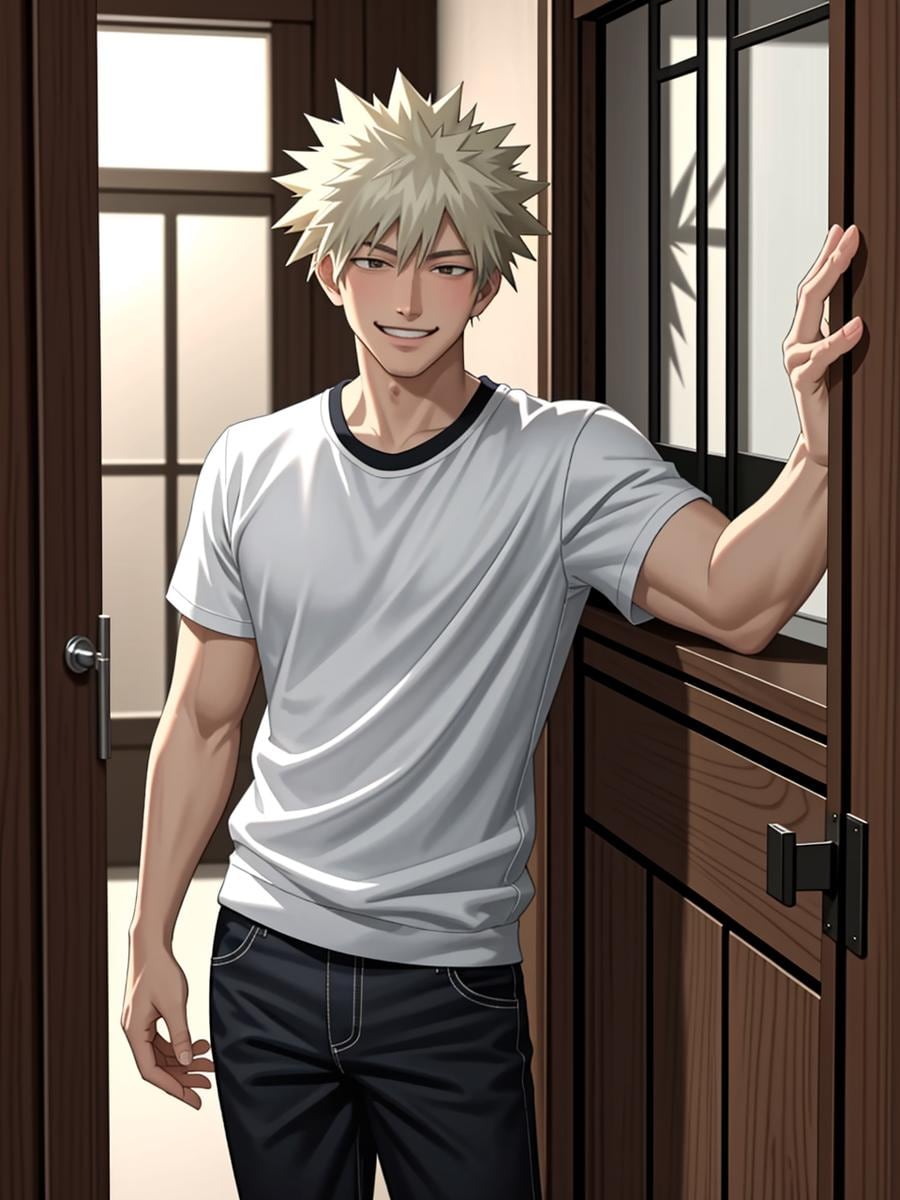 Chat with Bakugo, the  character AI chatbot