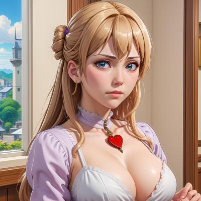 Chat with Cheating mom, the Anime character AI chatbot