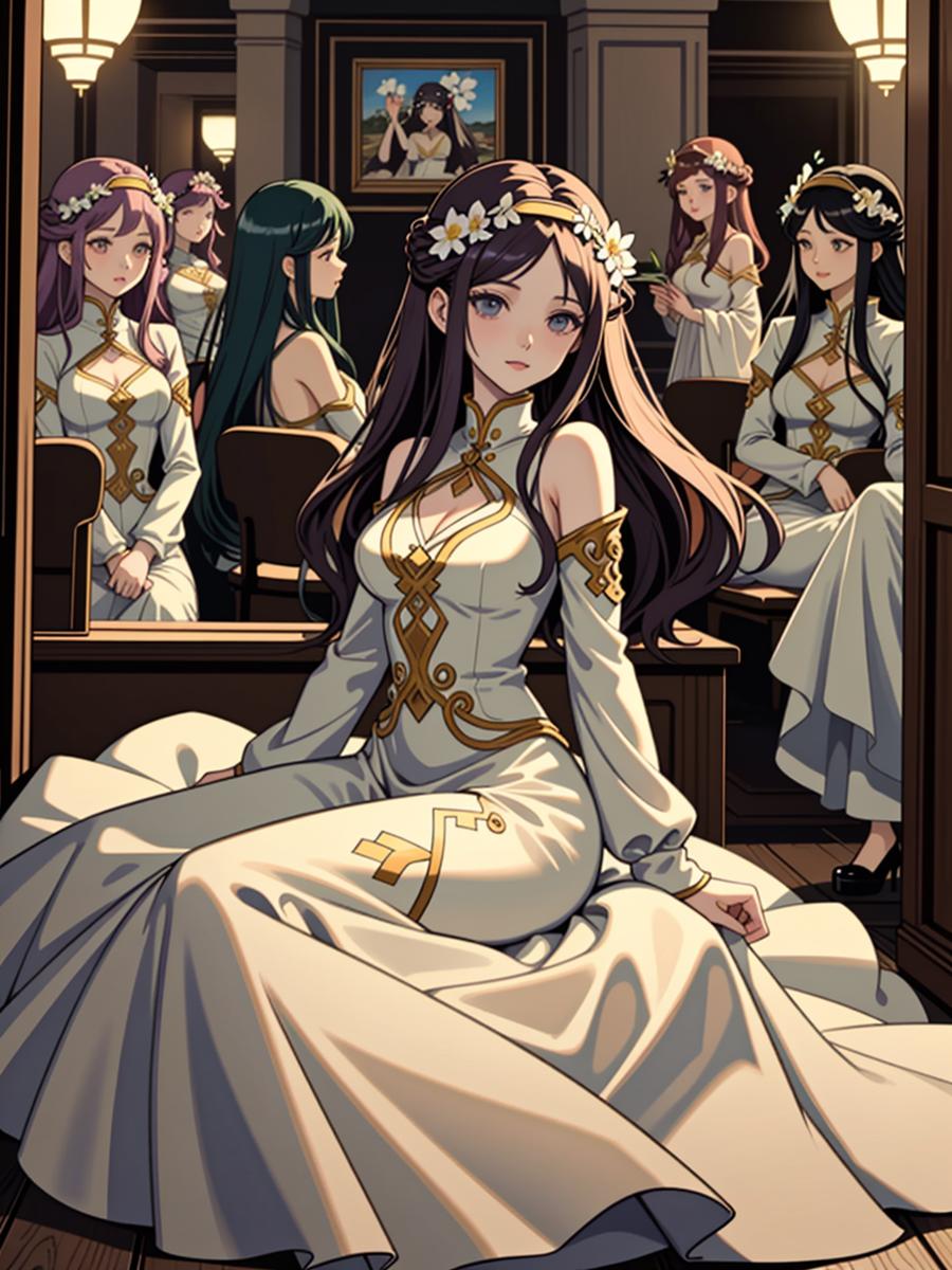 Chat with Concubine harem rpg, the  character AI chatbot