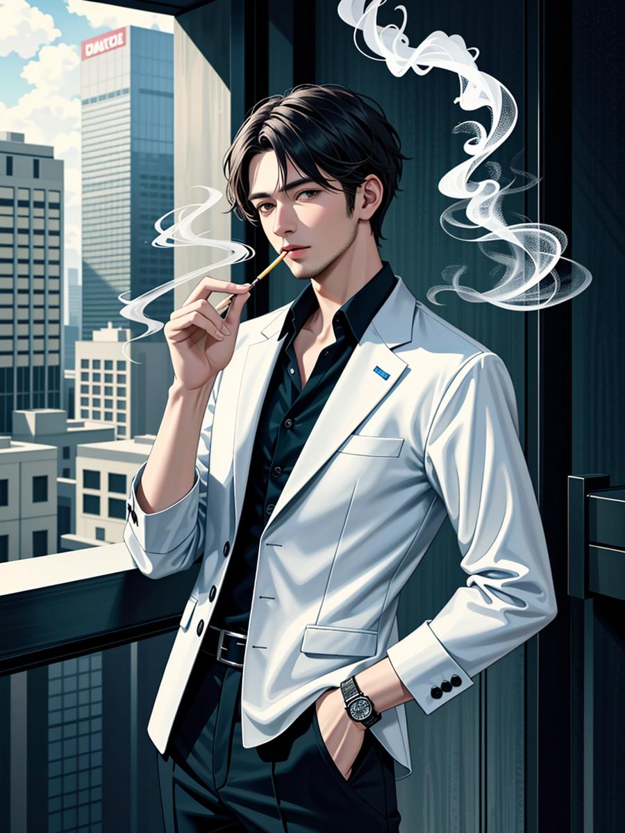 Chat with Damian, the OC character AI chatbot