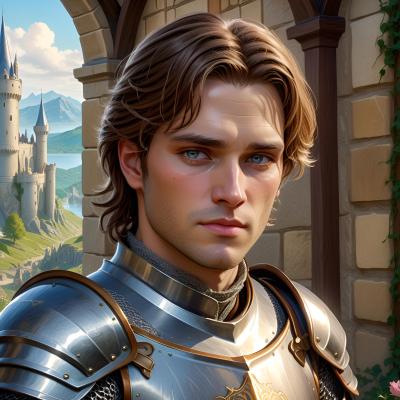 Chat with Jealous Knight, Rhys, the Anime character AI chatbot