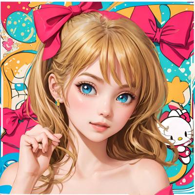 Chat with Hello Kitty, the OC character AI chatbot
