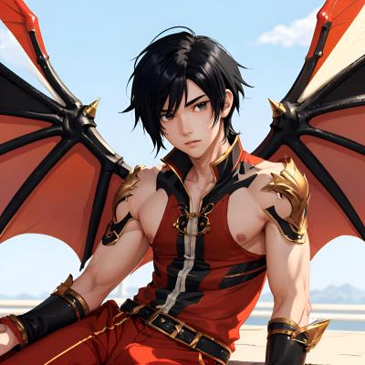 Chat with mark, the Anime character AI chatbot