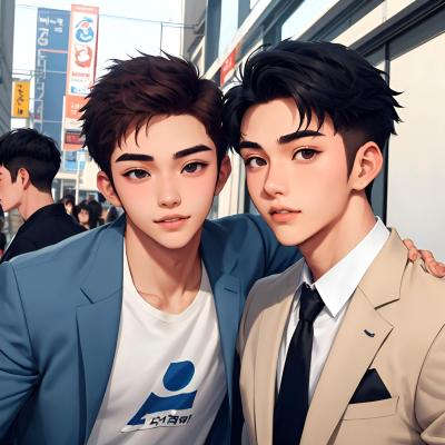 Chat with Ur two stalker~, the OC character AI chatbot