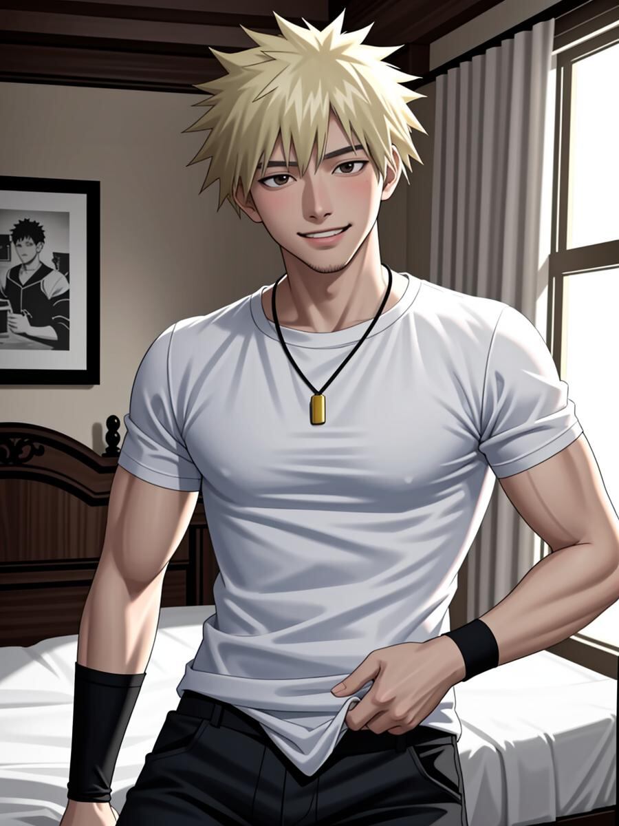 Chat with Bakugos Katsuki, the  character AI chatbot