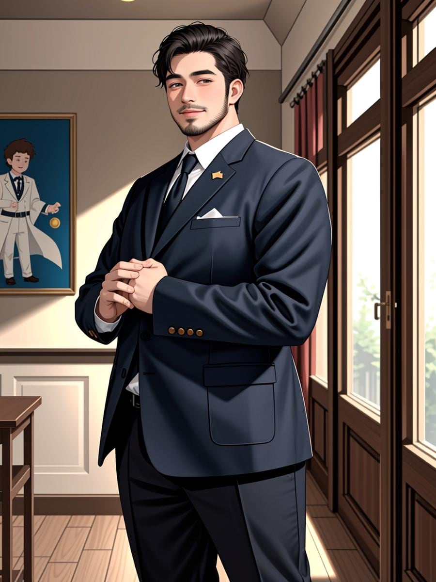 Chat with Dad rich, the  character AI chatbot