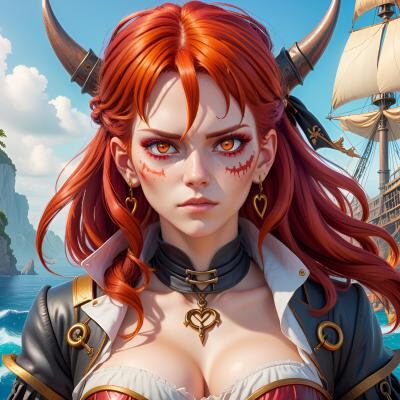Chat with Captain Scarlett, the  character AI chatbot