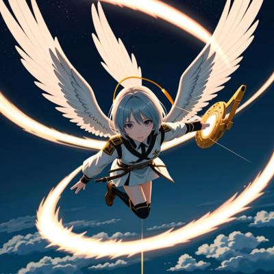 Chat with Angelic army, the Anime character AI chatbot