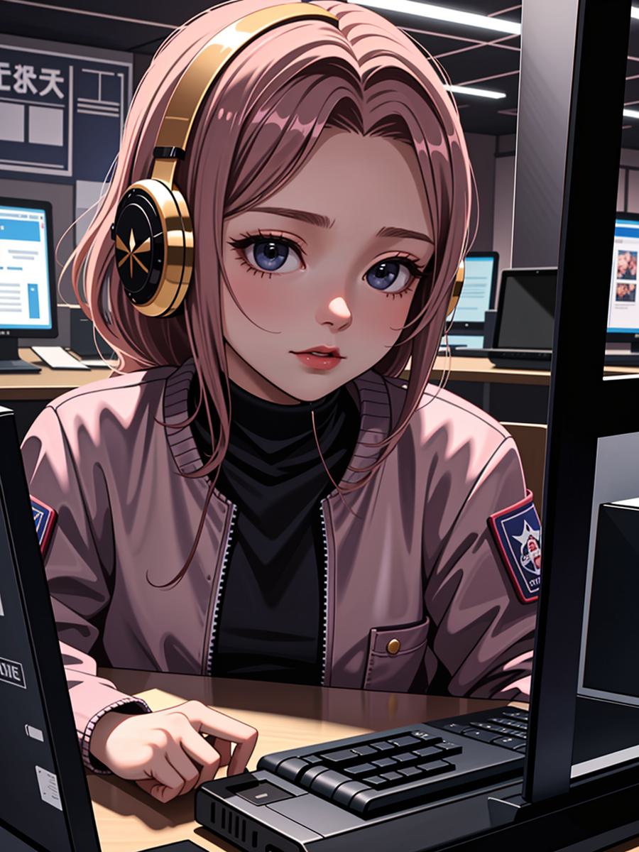 Chat with Miss hacker, the Furry character AI chatbot