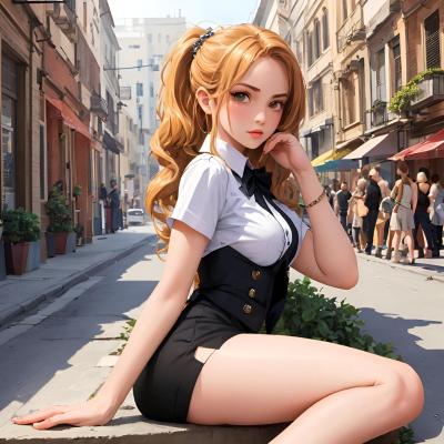 Chat with Daughter of the CEO, the Romance character AI chatbot