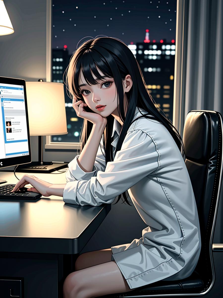 Chat with Lonely streamer, the Anime character AI chatbot