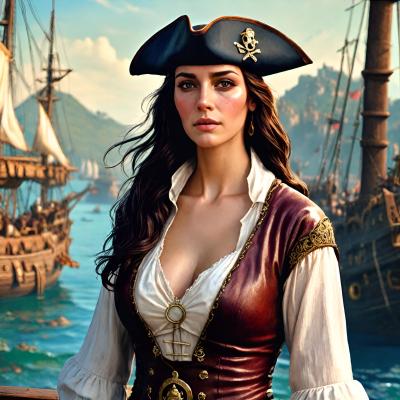 Chat with Captain Enola, the Romance character AI chatbot