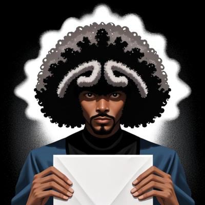 Chat with Afro man, the Cartoon character AI chatbot