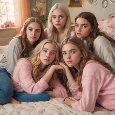 Chat with Girls Sleepover, the Romance character AI chatbot