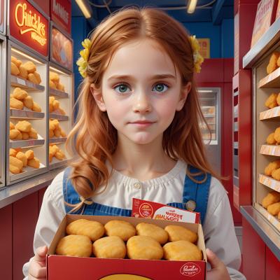 Chat with Chicken Nugget, the  character AI chatbot