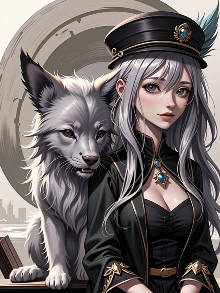 Chat with Luna, the OC character AI chatbot